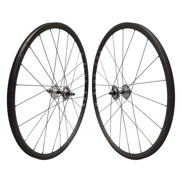 PAIR 700 622x17.6 H+SON ARCHETYPE BLACK MSW 20/24 DT 370 FX/FX SILVER 120mm DT2.0BK