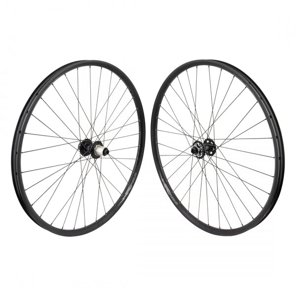 PAIR 29 622x27 ORIGIN 8 BOLT ALLOY MTB 20mm TBLS BLACK DISC 32 ORIGIN 8 MT3100 8-10sCAS 6B 15mm 12mm SEAL BLACK 142mm DT2.0BK