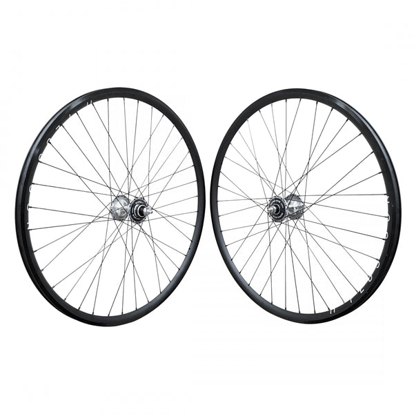 PAIR 700 622x18 H+SON ARCHETYPE BLACK 36 SHIMANO 7600 FX SILVER 120 DT2.0/1.8BK