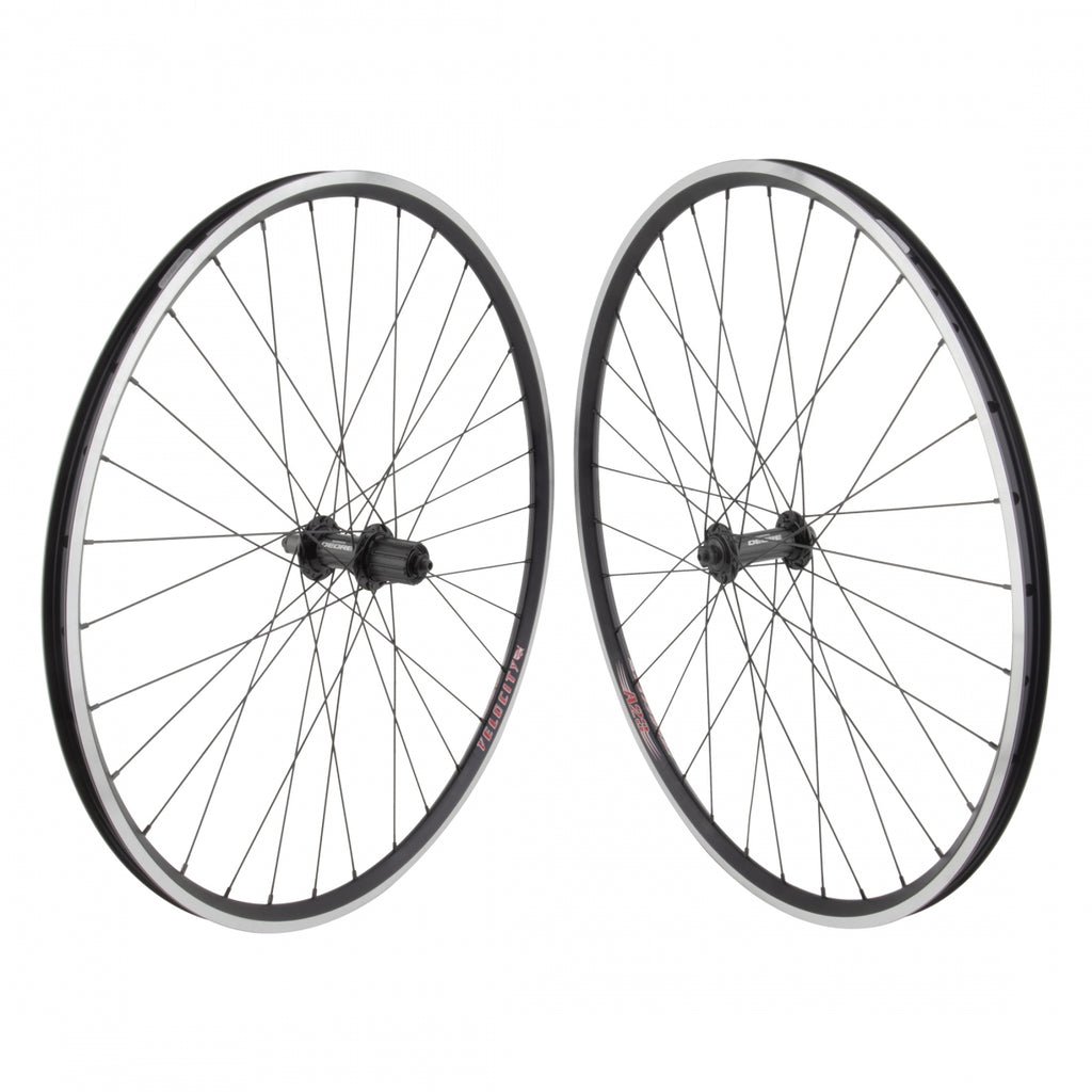 PAIR 650B 584x18 VELO A23 BLACK MSW 32 SHIMANO T610 8-10sCAS BLACK 135mm DT2.0/1.8BK
