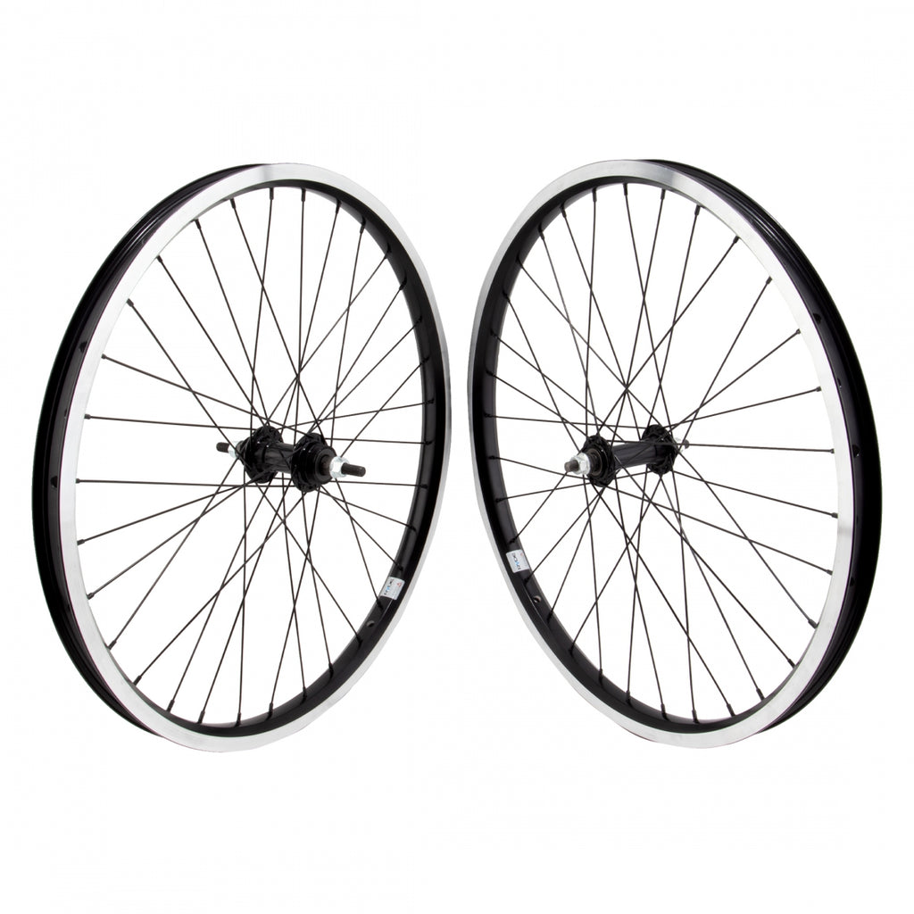 PAIR 24x1.75 507x24 RYDE ANDRA40 BLACK MSW 32 WHEEL MASTER AB1000 MX4000 1s FF BO BLACK 110mm 14gBK
