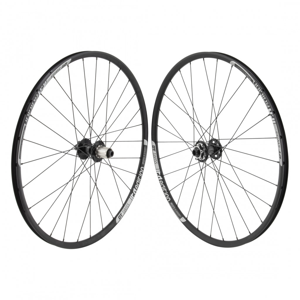 PAIR 27.5 584x20 DT XR331 BLACK DISC 28 ORIGIN 8 MT3100 8-10sCAS 6B 15mm 12mm SEAL BLACK 142mm DTI2.0BK