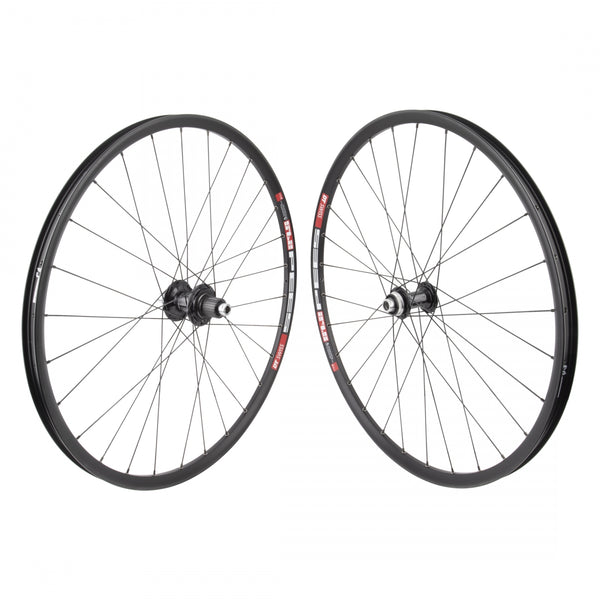 PAIR 27.5 584x22 DT 533D BLACK DISC 28 SHIMANO M8110 12sMICRO CL 15mm 12mm BLACK 142mm DTI2.0BK