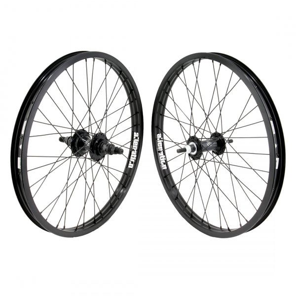 PAIR 20x1.75 406x25 AN PBR BLACK NMSW 36 BLACK-OPS MX2000 9T DRIVER 3/8-FT 14mm-3/8-RR BLACK 110mm DTI2.0BK