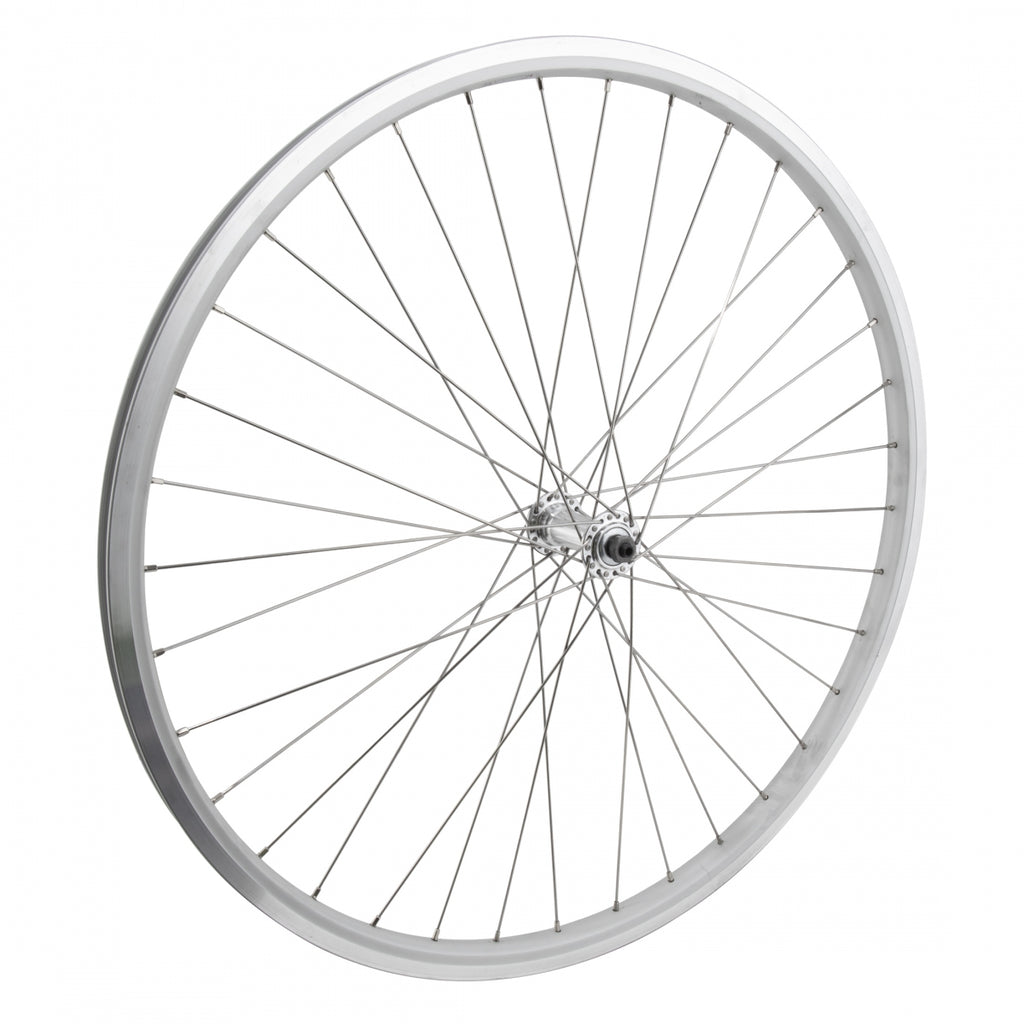 FRONT 700 622x19 RYDE STRATOS SILVER MSW 36 WHEEL MASTER MT5000 QR SILVER 100mm DTI2.0SL