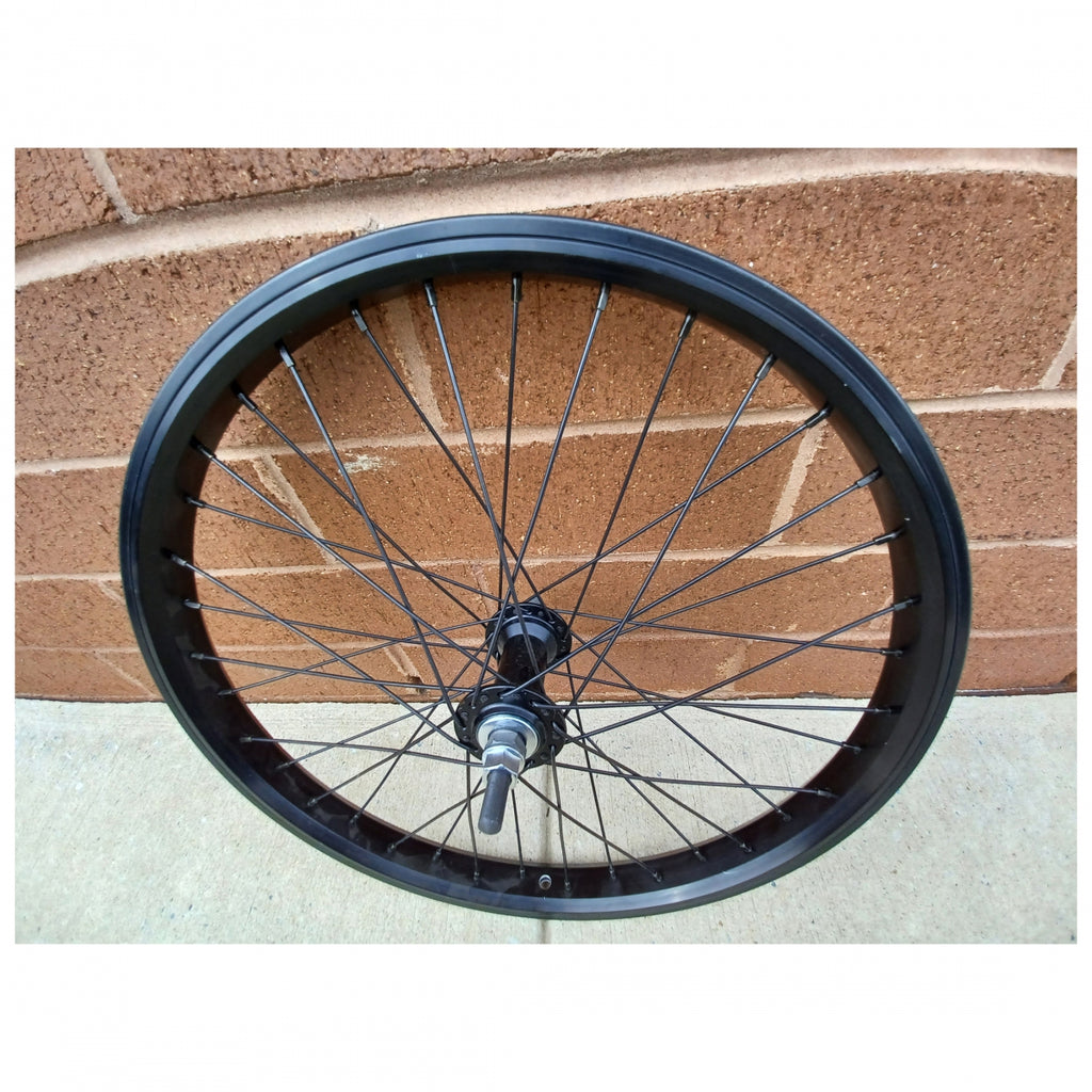 FRONT 20x1.75 406x24 SE BIKES BLACK 36 BLACK-OPS 3/8 BLACK 100mm DTI2.0BK