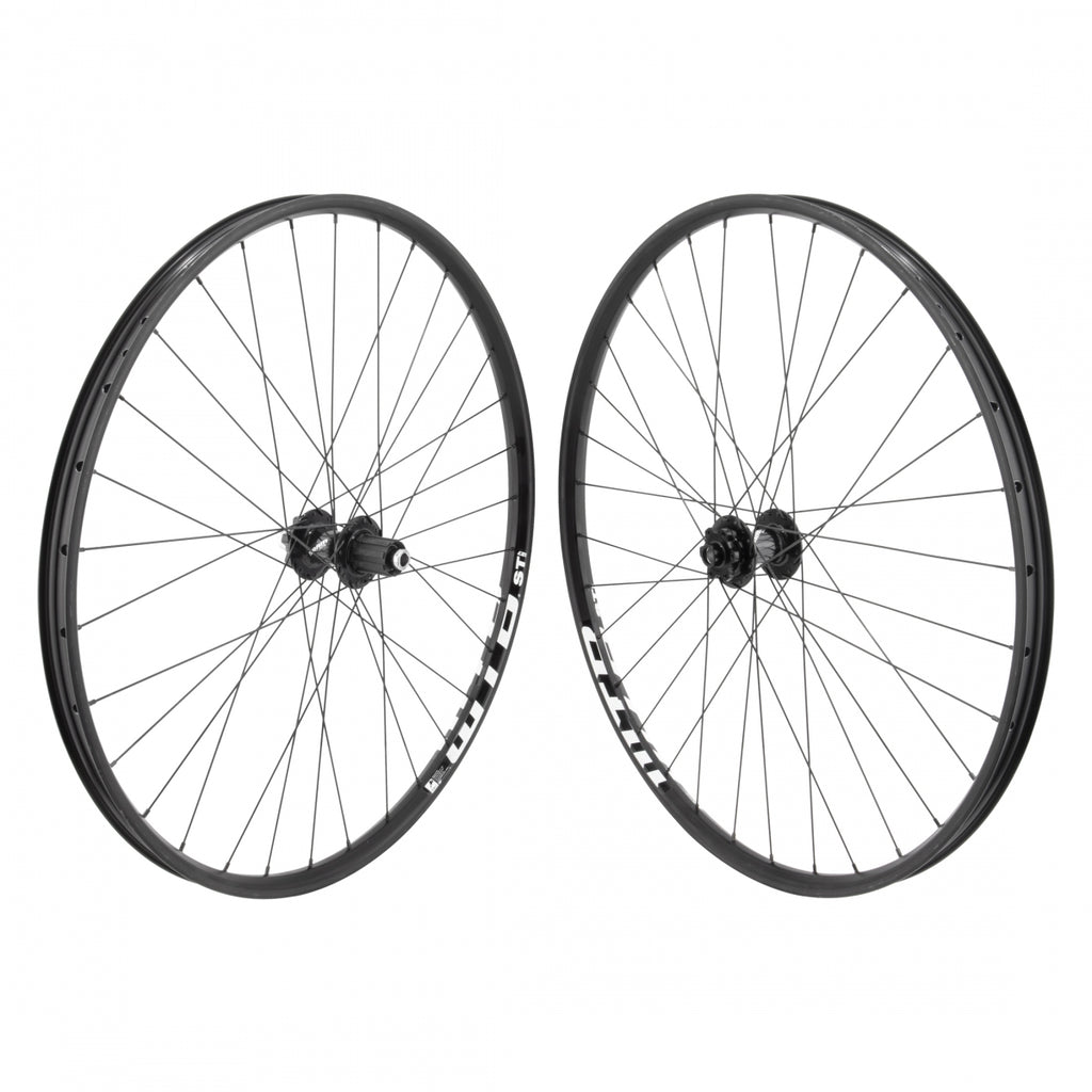 PAIR 29 622x27 WTB ST TCS 2.0 i27 BLACK DISC 32 SRAM MTH716 MTH746 8-10sCAS 6B 15mm 12mm BLACK 142mm DTI2.0BK