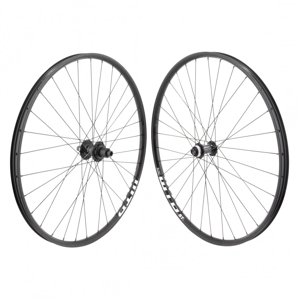 PAIR 29 622x25 WTB ST TCS 2.0 i25 BLACK DISC 32 SHIMANO MT400 MT510 12sMICRO CL 15mm 12mm BLACK 142mm DTI2.0BK