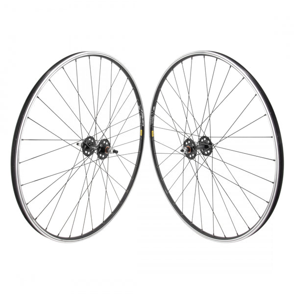 PAIR 700 622x15 MAV OPEN ELITE BLACK MSW 32 ORIGIN 8 SS1101 FX/FW SEAL BLACK 120mm DT2.0BK