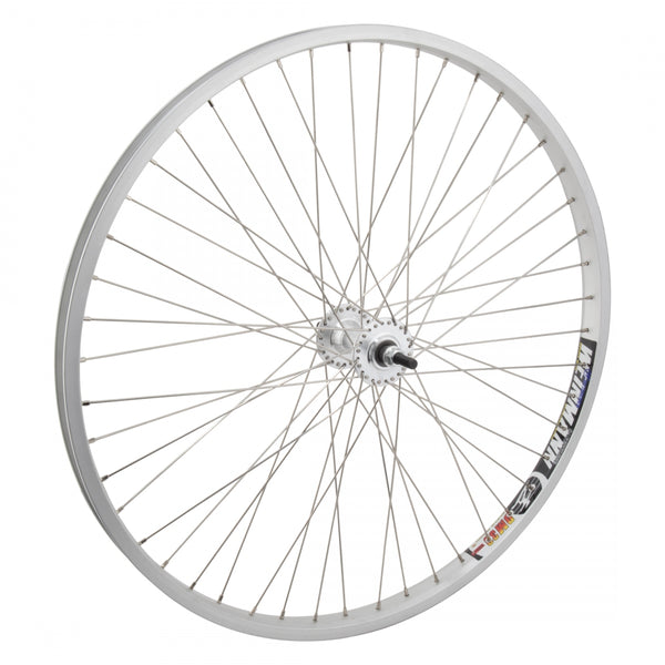FRONT 26x1.75 559x24 WEI DM30 SILVER 48 ALLOY BO SILVER 100mm SS2.0SL