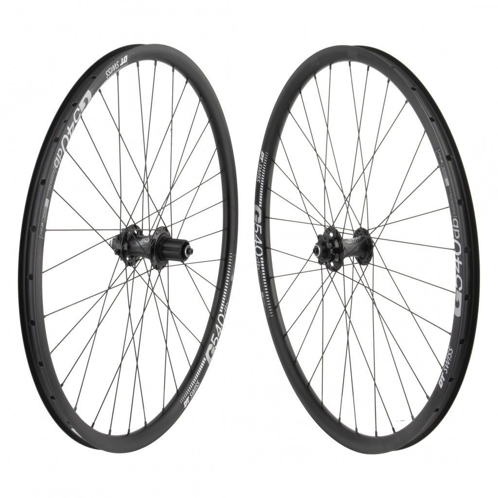 PAIR 700 622x24 DT G540 BLACK DISC 32 SRAM 900 8-11sCAS 6B QR 15 12 BLACK 135/142mm SAPIM RACE 2.0/1.8 BLACK