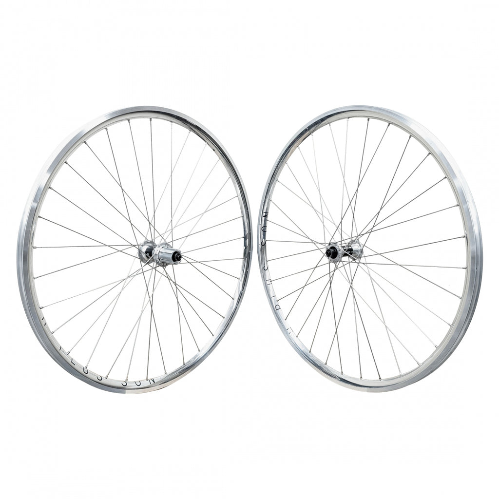 PAIR 700 622x18 H+SON ARCHETYPE SILVER MSW 32 MICHE PRIMATO SYNTESI CAMPY QR SEAL SILVER 130mm DT2.0/1.8SL