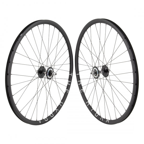 PAIR 700 622x20 H+SON HYDRA BLACK DISC 32 SUZUE PROMAX FX/FX SEAL BLACK 120mm SAPIM RACE 2.0/1.8 BLACK
