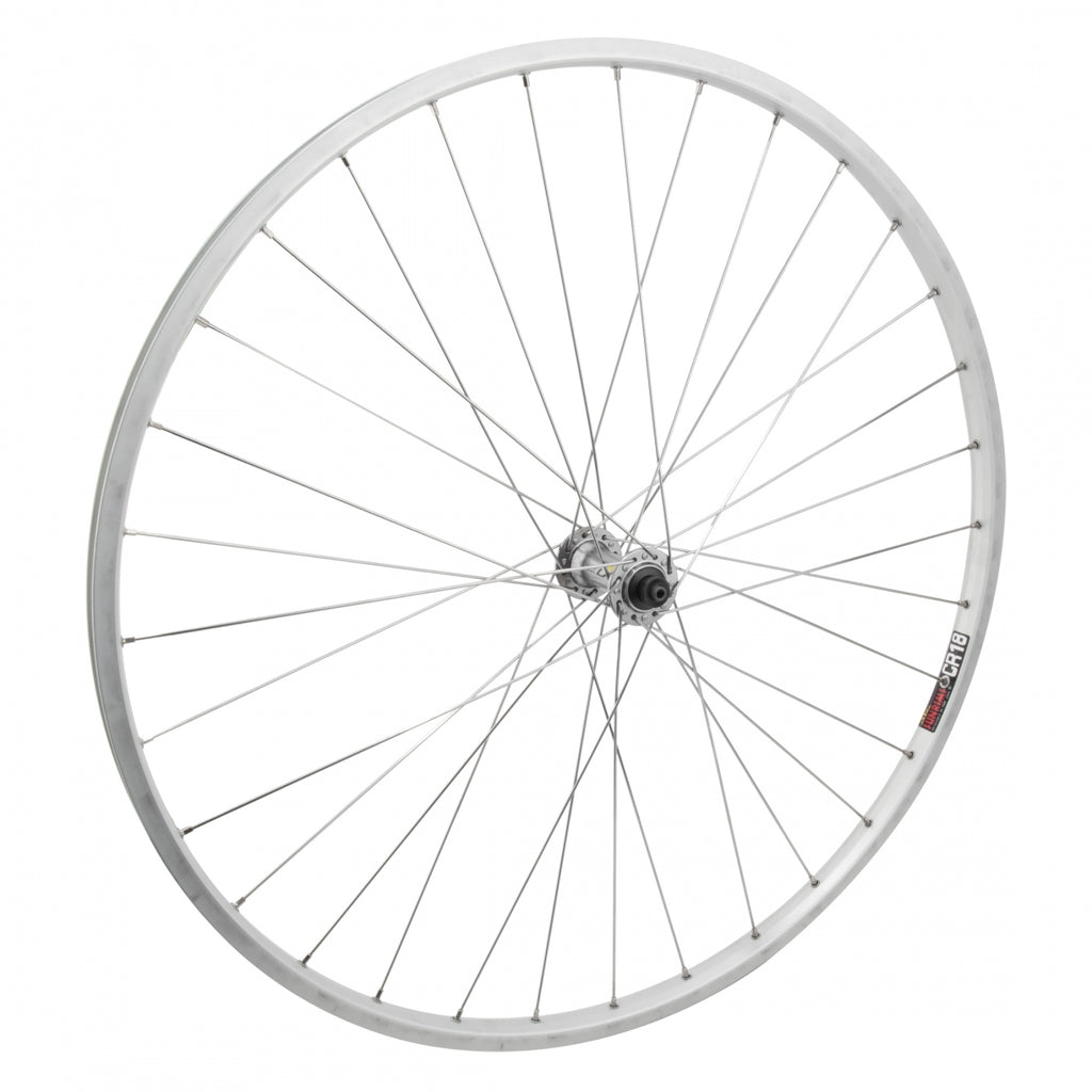 FRONT 700x35 622x18 SUN CR18 SILVER 36 SHIMANO T670 QR SILVER 100mm DTI2.0SL