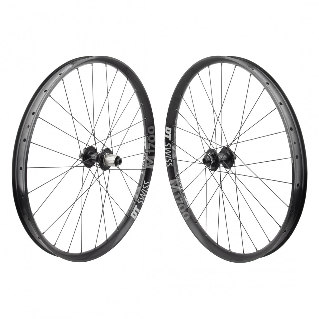 PAIR 27.5 584x40 DT M1700 TBLS BLACK DISC 28 ORIGIN 8 MT3200 8-10sCAS 6B 15mm 12mm SEAL BLACK 148mm DTI2.0BK BOOST