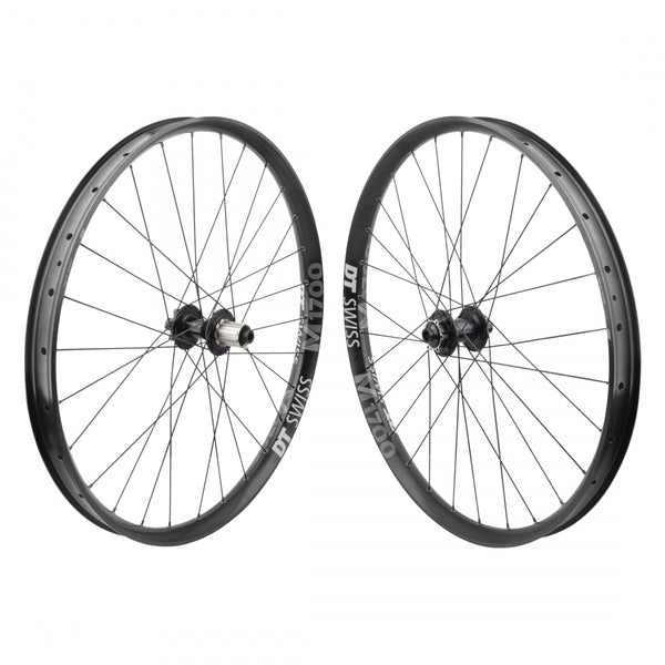 PAIR 27.5 584x40 DT M1700 TBLS BLACK DISC 28 ORIGIN 8 MT3200 8-10sCAS 6B 15mm 12mm SEAL BLACK 148mm DTI2.0BK BOOST