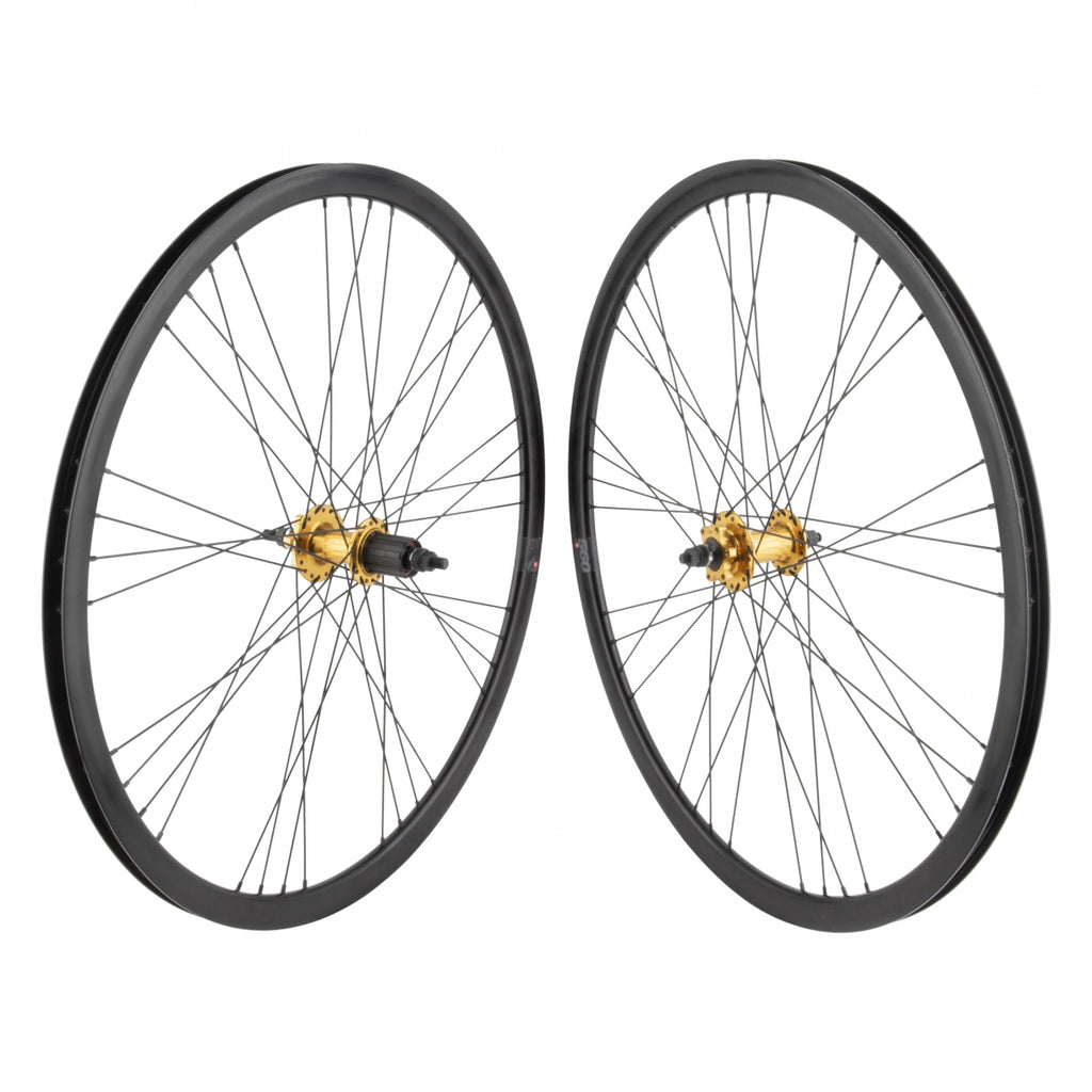 PAIR 29 622x17 MACH1 560 DISC BLACK 36 ALLOY 8-10sCAS 6B BO GOLD 135mm DTI2.0BK