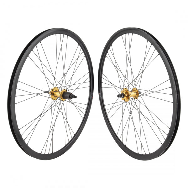 PAIR 29 622x17 MACH1 560 DISC BLACK 36 ALLOY 8-10sCAS 6B BO GOLD 135mm DTI2.0BK