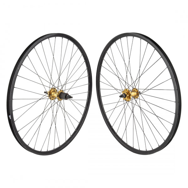 PAIR 29 622x19 MACH1 820 DISC BLACK 36 ALLOY 8-10sCAS 6B BO GOLD 135mm DTI2.0BK
