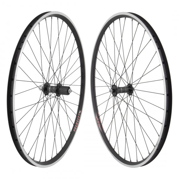 PAIR 650B 584x18 VELO A23 BLACK MSW 36 OC-RR 36 SHIMANO R7000 8-11sCAS QR BLACK 130mm DT2.0/1.8BK