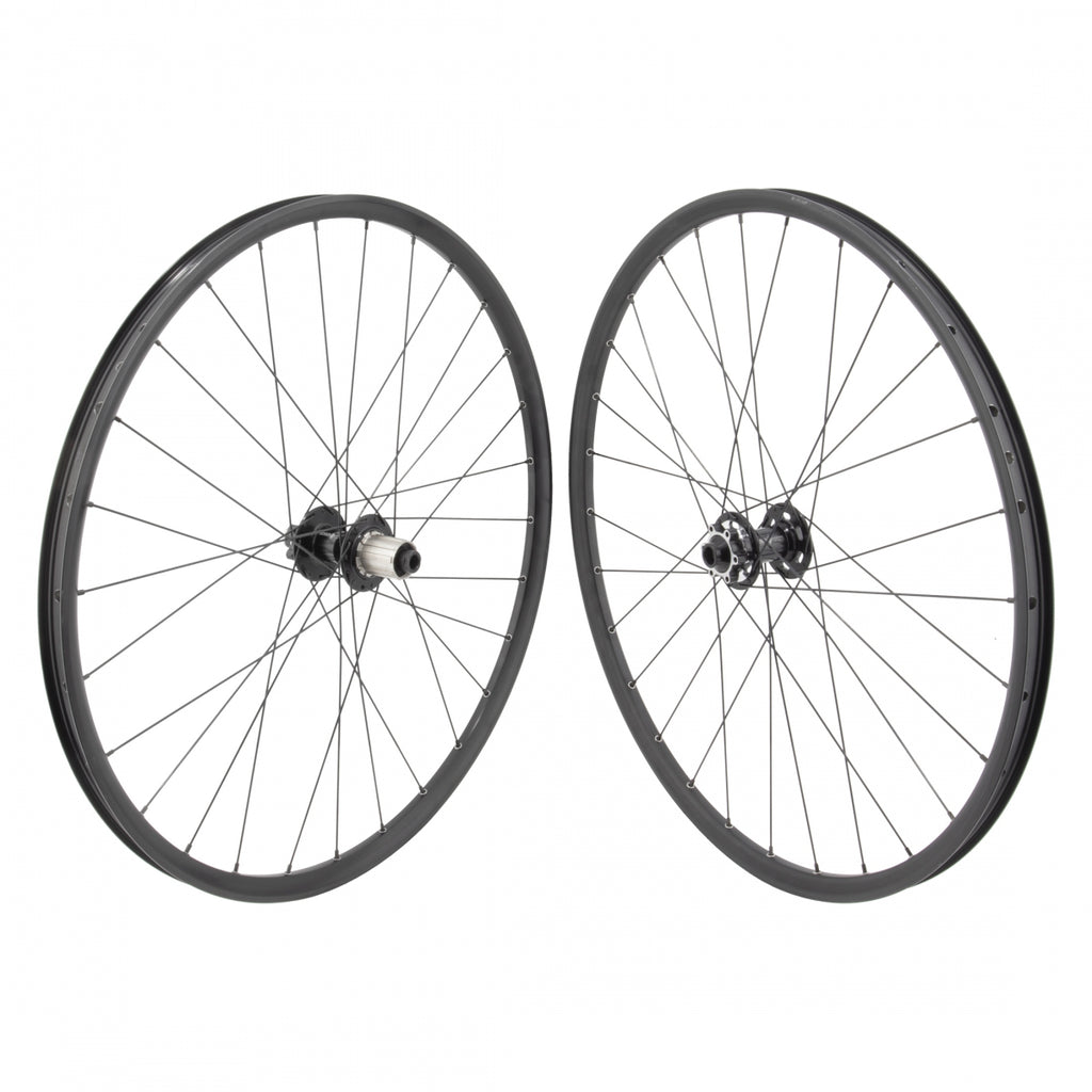 PAIR 27.5 584x22 DT 483D TBLS BLACK DISC 28 ORIGIN 8 MT3100 8-10sCAS 6B 15mm 12mm SEAL BLACK 142mm DTI2.0BK NO RIM DECAL