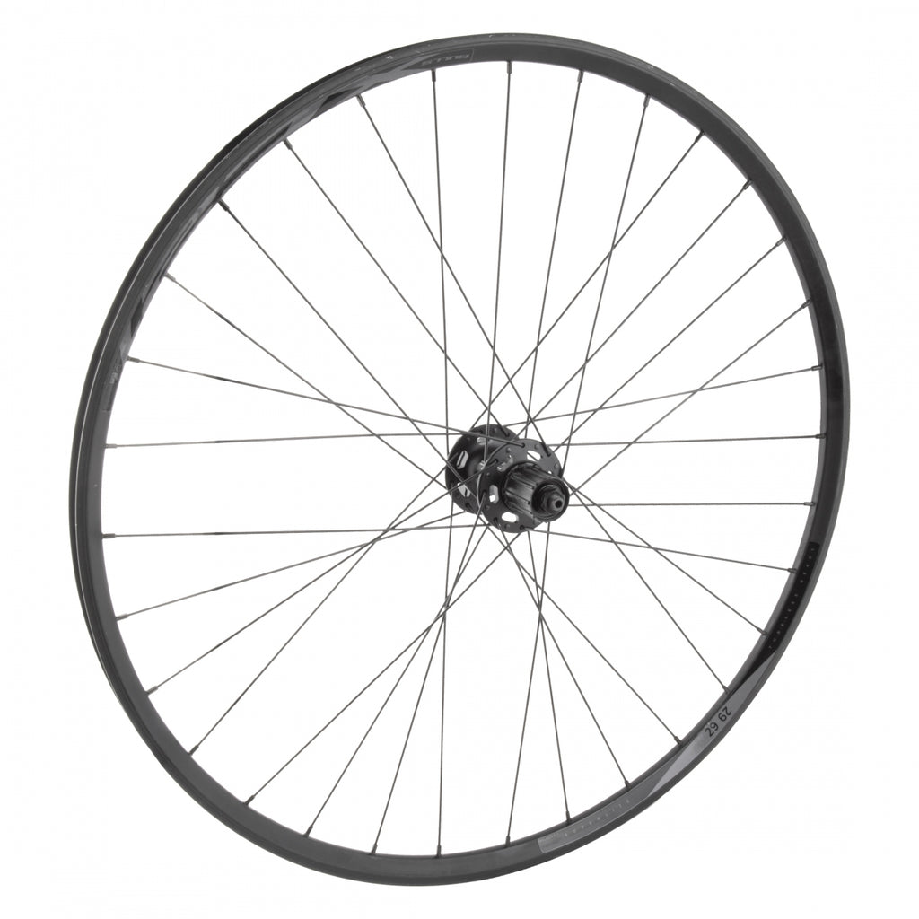 REAR 29 622x21 WTB XC21 TCS BLACK DISC 32 SHIMANO M756 8-10sCAS 6B QR BLACK 135mm SAPIM LEADER 2.0 BLACK