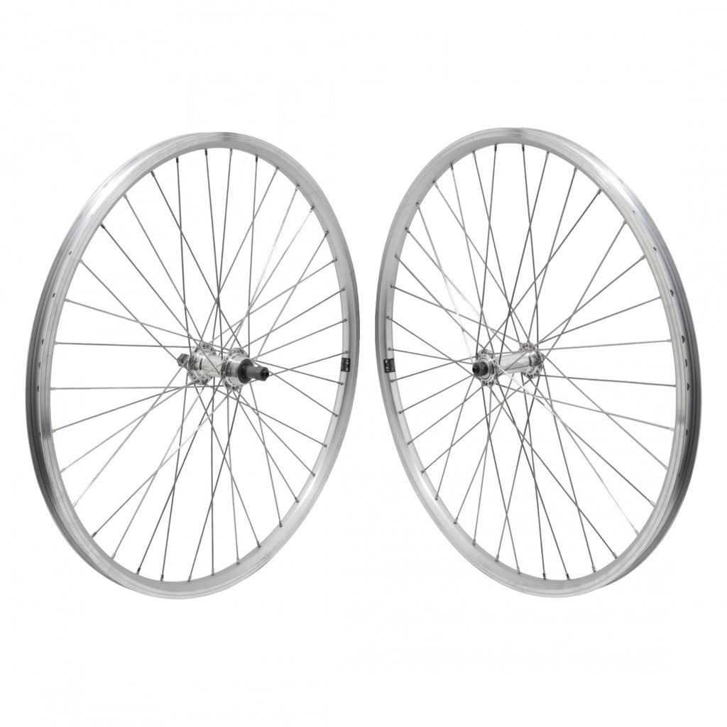 PAIR 26x1.5 559x19 MACH1 ER10 SILVER 36 ALLOY FW 5/6/7sp QR SILVER 135mm SS2.0SL