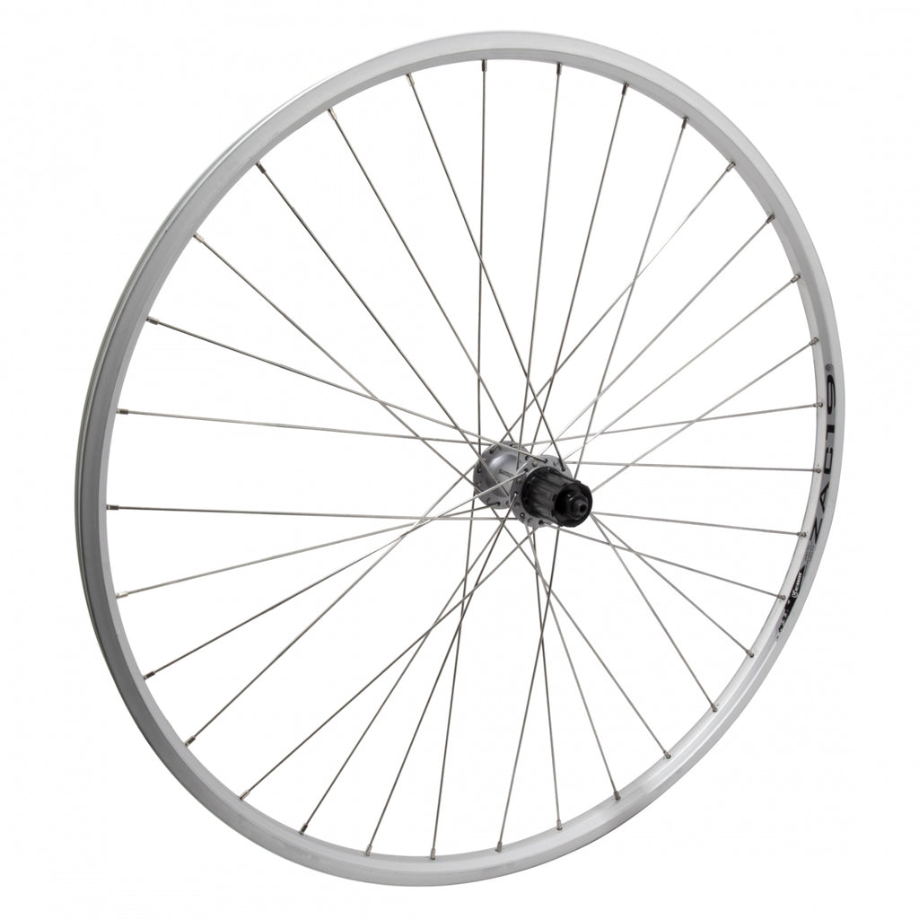 REAR 700 622x19 WEI ZAC19 SILVER MSW 32 SHIMANO T3000 8-10sCAS QR SILVER 135mm DTI2.0SL