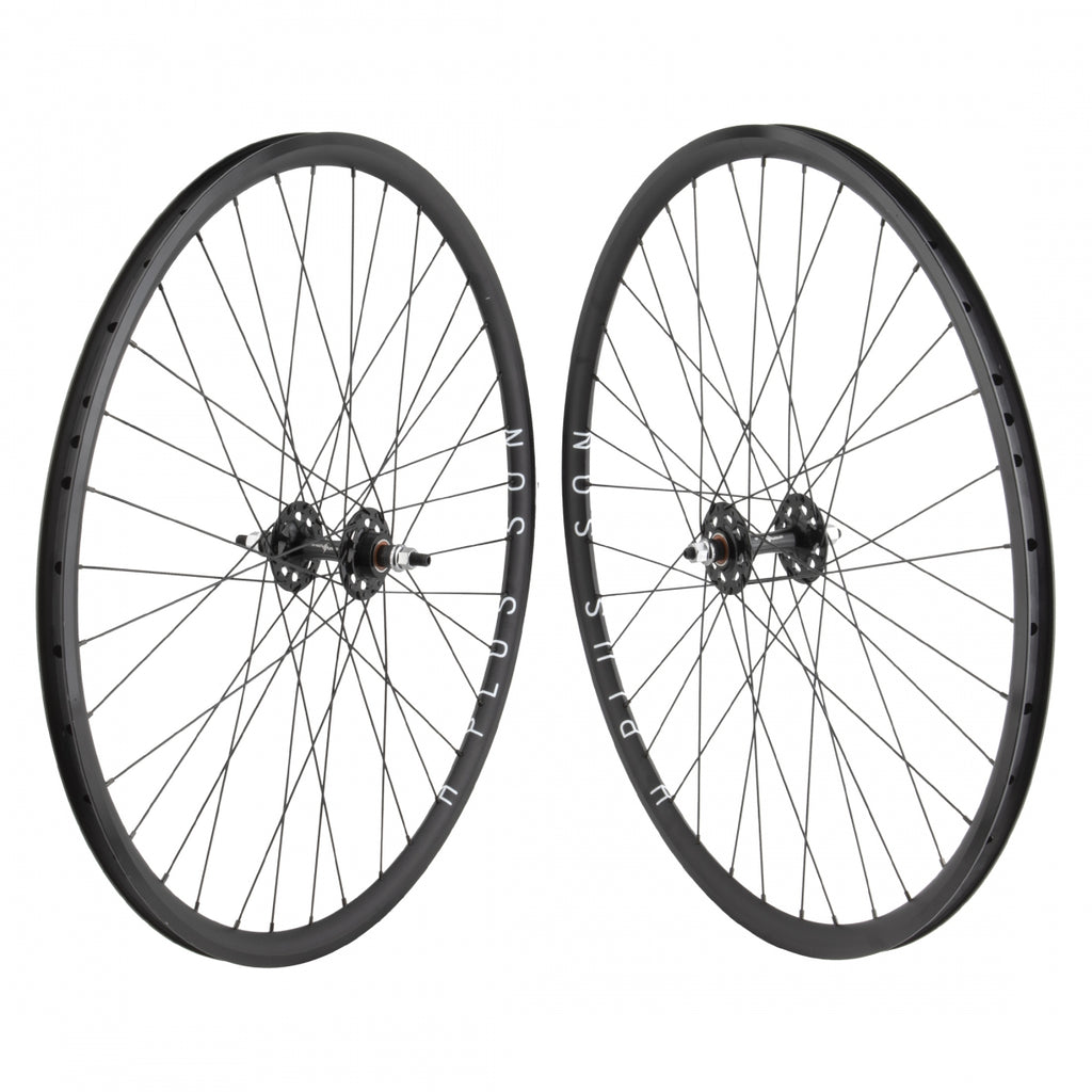 PAIR 700 622x20 H+SON ARCHETYPE BLACK MSW 36 ORIGIN 8 SS1101 FX/FW SEAL BLACK 120mm SAPIM LEADER BLACK
