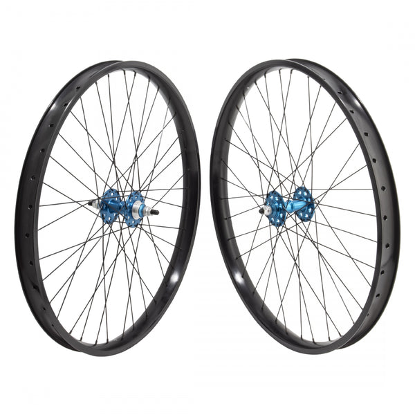 PAIR 26x1.75 559x35 SE BIKES OM FLYER(21) BLACK NMSW 36 1s FF SEAL 3/8 BLUE 110mm SS2.0BK