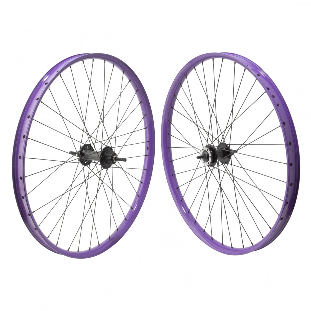 PAIR 27.5 584x36 SE BIKES MANIACC FLYER(22) PU NMSW 36 1sCAS 6B LOOSE(F) SEAL(R) 3/8 BLACK 110mm 142mm SS2.0BK