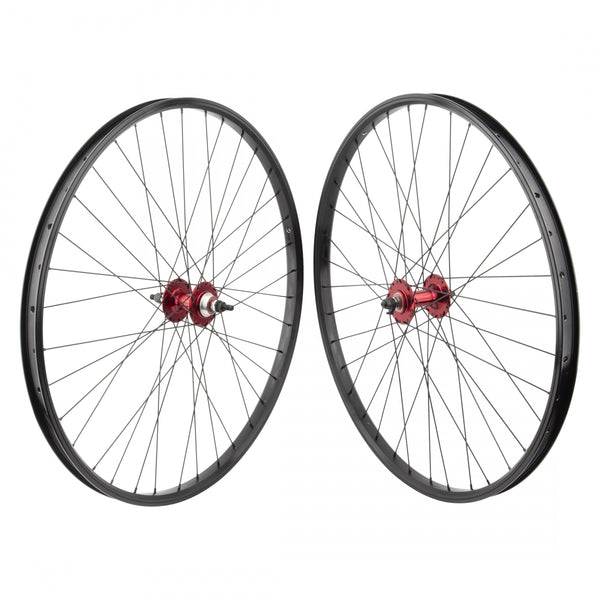 PAIR 29 622x24 SE BIKES BIG RIPPER(21) BLACK NMSW 36 1s FF SEAL 3/8 RD 110mm SS2.0BK