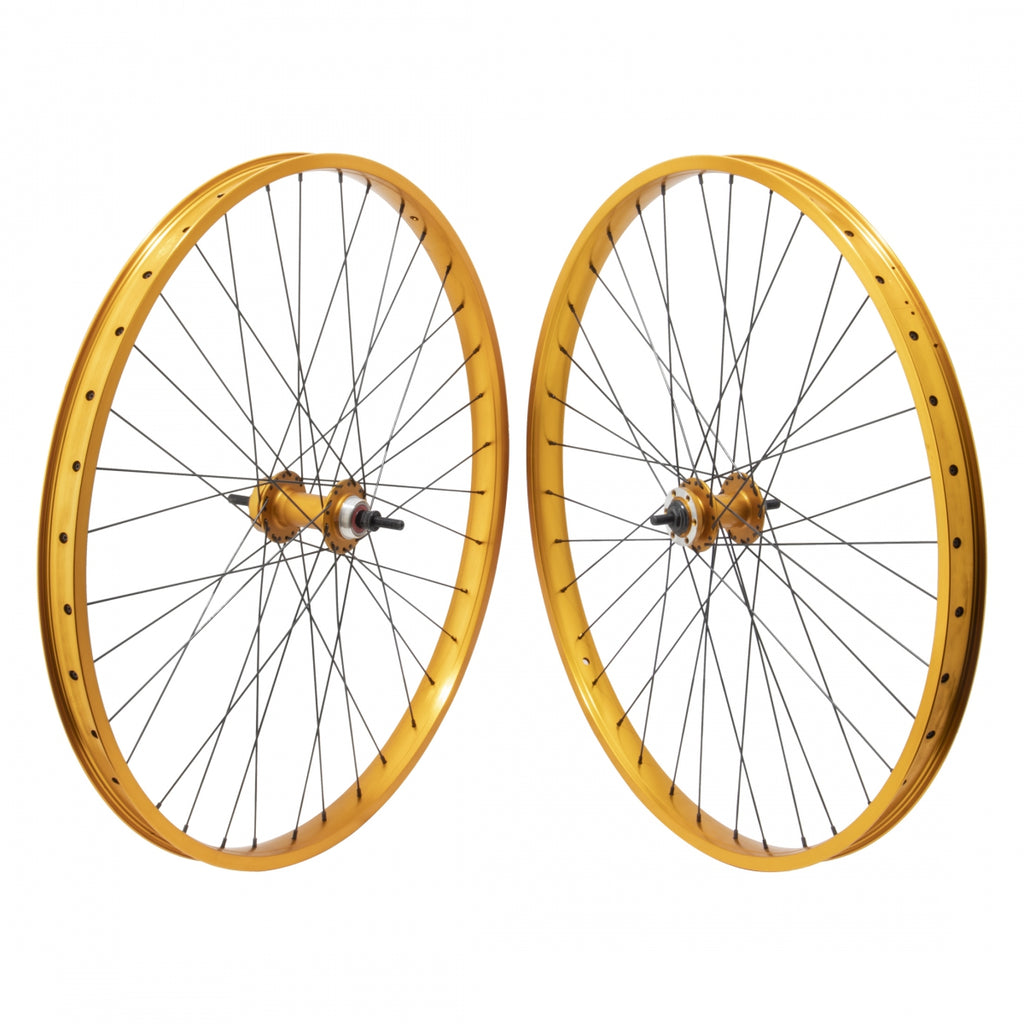 PAIR 29 622x32 SE BIKES BIG RIPPER(22)GD NMSW 36 1s FF 6B LOOSE(F) SEAL(R) 3/8 GOLD 100mm 135mm SS2.0BK