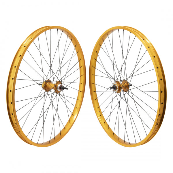 PAIR 29 622x32 SE BIKES BIG RIPPER(22)GD NMSW 36 1s FF 6B LOOSE(F) SEAL(R) 3/8 GOLD 100mm 135mm SS2.0BK