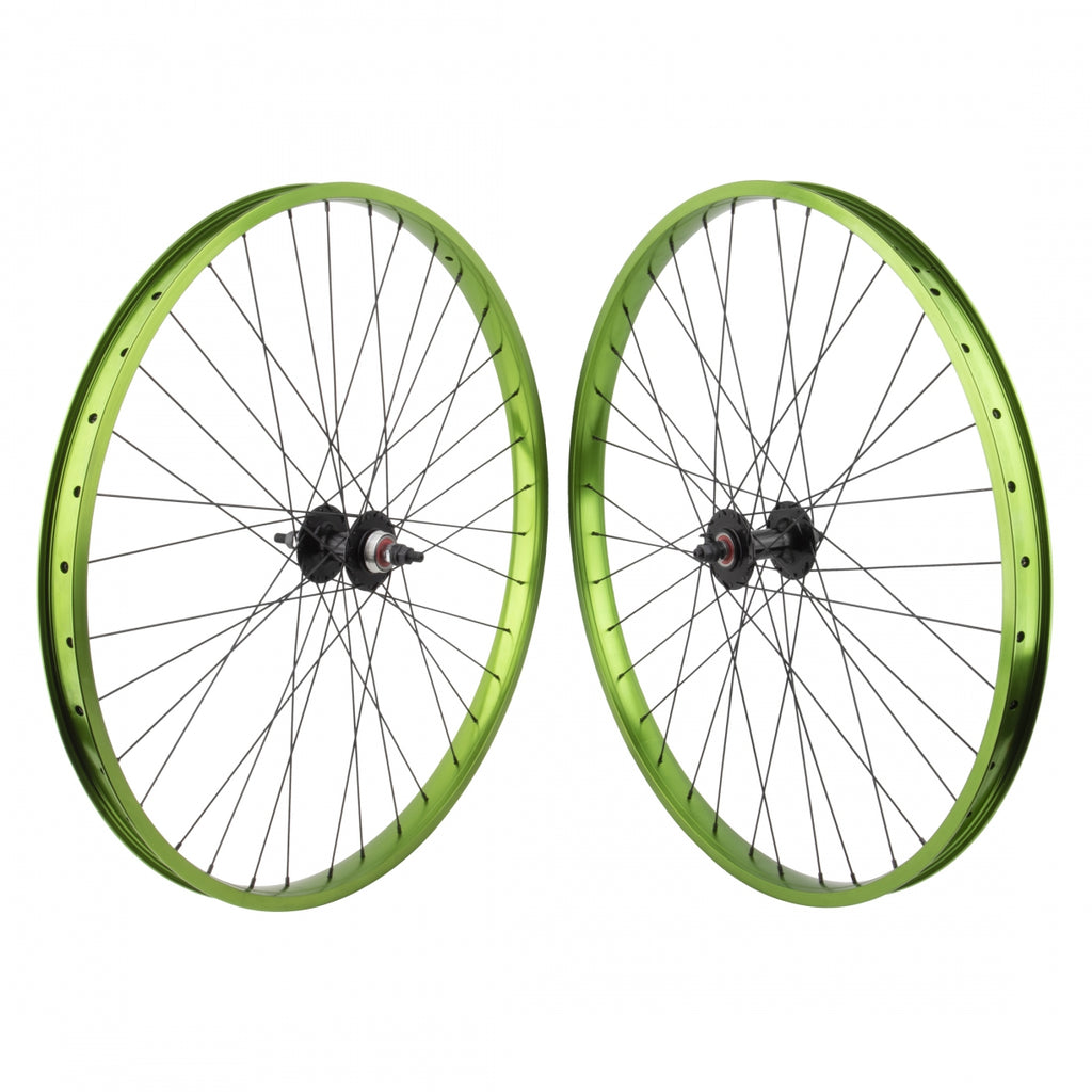 PAIR 29 622x32 SE BIKES BIG RIPPER(21) GN NMSW 36 1s FF SEAL 3/8 BLACK 110mm SS2.0BK