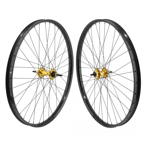 PAIR 29 622x36 SE BIKES MONSTER RIPPER(21) BLACK DISC 36 1sCAS 6B LOOSE(F) SEAL(R) 3/8 BLACK 110mm 142mm SS2.0BK