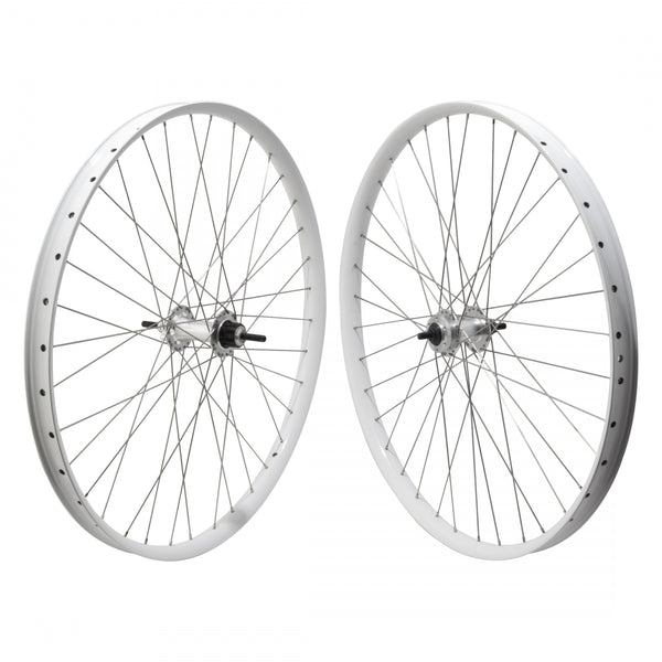 PAIR 29 622x36 SE BIKES MONSTER RIPPER(22) WHITE DISC 36 1sCAS 6B LOOSE(F) SEAL(R) 3/8 SILVER 110mm 142mm SS2.0SL