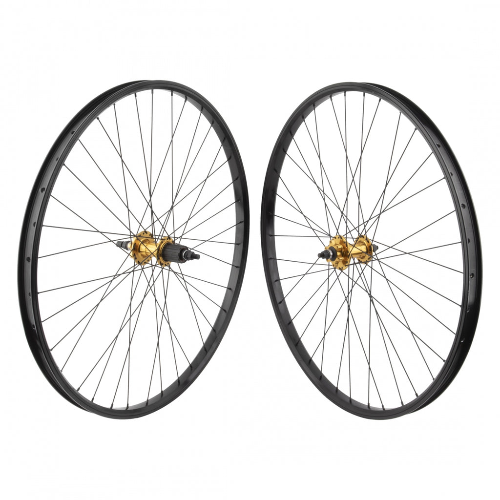 PAIR 29 622x24 BLACK-OPS BLACK NMSW 36 ALLOY 8-10sCAS 6B BO GOLD 135mm SS2.0BK