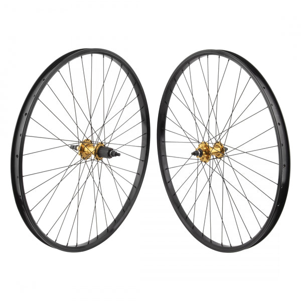 PAIR 29 622x24 BLACK-OPS BLACK NMSW 36 ALLOY 8-10sCAS 6B BO GOLD 135mm SS2.0BK