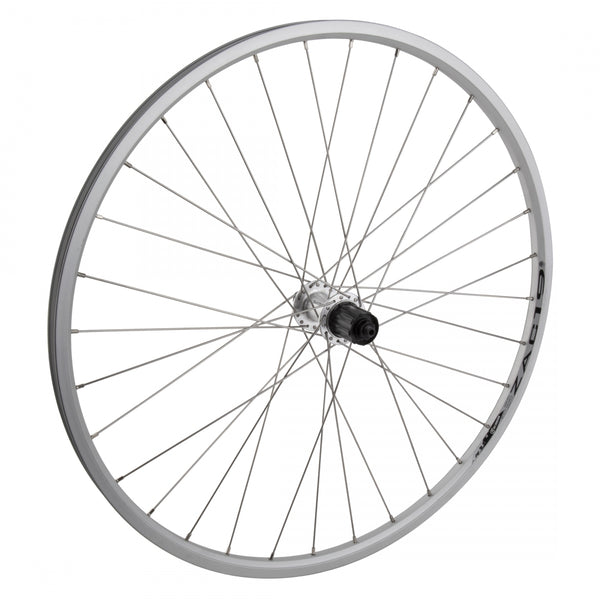 REAR 26x1.5 559x19 WEI ZAC19 SILVER 32 SHIMANO TX500 8-10sCAS QR SILVER 135mm DTI2.0SL