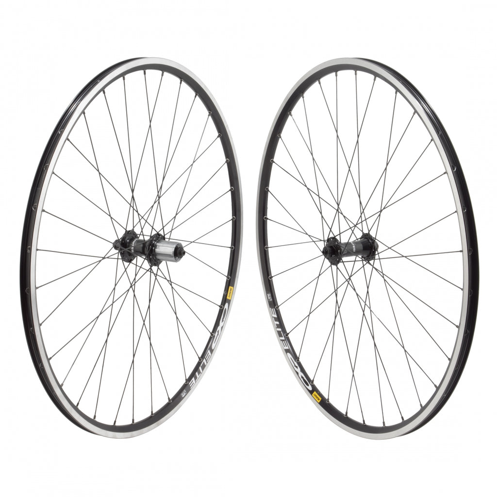 PAIR 700 622x15 MAV CXP ELITE BLACK MSW 32 MICHE PRIMATO SYNTESI 8-11s QR SEAL BLACK 130mm SAPIM RACE 2.0/1.8 BLACK