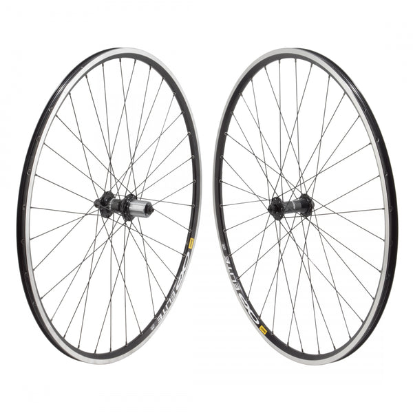 PAIR 700 622x15 MAV CXP ELITE BLACK MSW 32 MICHE PRIMATO SYNTESI 8-11s QR SEAL BLACK 130mm SAPIM RACE 2.0/1.8 BLACK