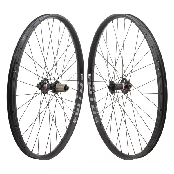 PAIR 27.5 584x30 WTB KOM TRAIL TCS 2.0 i30 BLACK DISC 32 NOVATEC XD791SB XD792SB 8-11sCASS 6B 15mm 12mm 142mm SAPIM RACE 2.0/1.8 BLACK
