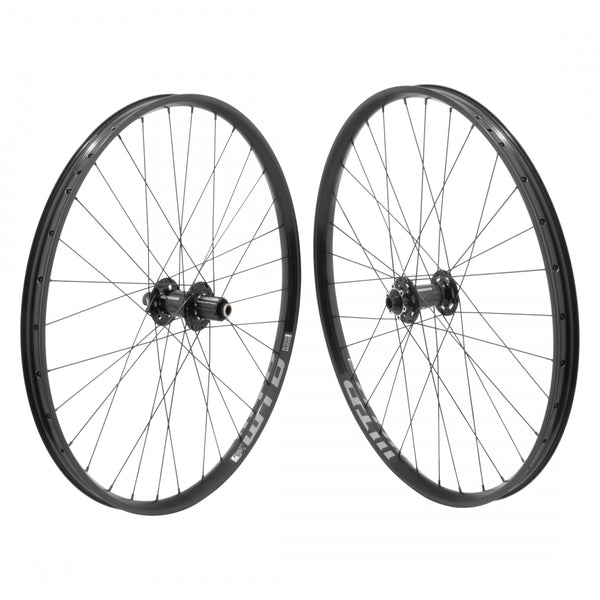 PAIR 27.5 584x30 WTB KOM TRAIL TCS 2.0 i30 BLACK DISC 32 NOVATEC XD641SB XD642SB 8-11sCAS 6B 15mm 12mm BLACK 110mm 148mm SAPIM RACE 2.0/1.8 BLACK