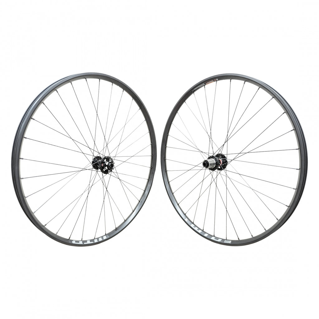PAIR 29 622x30 WTB KOM TRAIL TCS 2.0 i30 BLACK DISC 32 NOVATEC XD791SB XD792SB 8-11sCASS 6B 15mm 12mm BLACK 142mm SAPIM RACE 2.0/1.8 BLACK