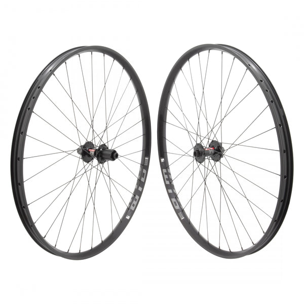 PAIR 29 622x30 WTB KOM TRAIL TCS 2.0 i30 BLACK DISC 32 DT 370 8-10sCAS 6B 15mm 12mm BLACK 142mm SAPIM RACE 2.0/1.8 BLACK