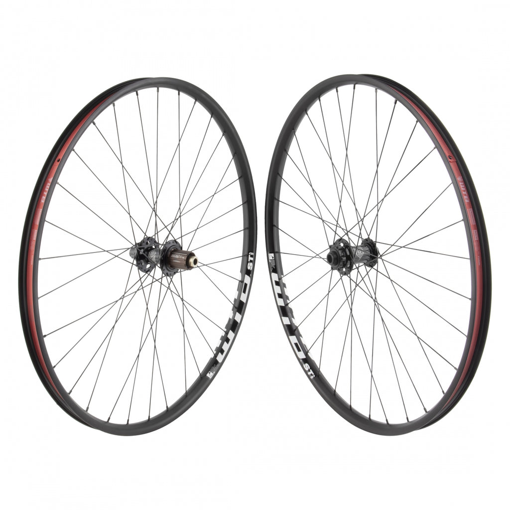 PAIR 29 622x27 WTB ST TCS 2.0 i27 BLACK DISC BLACK 32 ORIGIN 8 MT1110 ELITE 8-11sCAS 6B 15mm 12mm SEAL BLACK 142mm DT COMP 2.0/1.8 BLACK