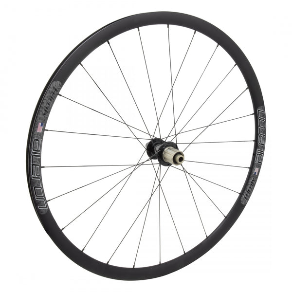 REAR 700 622x20 VELO AILERON BLACK DISC 24 ORIGIN 8 RD1110 ELITE 8-11sCAS CL 12mm SEAL BLACK 142mm SAPIM RACE 2.0/1.8 BLACK