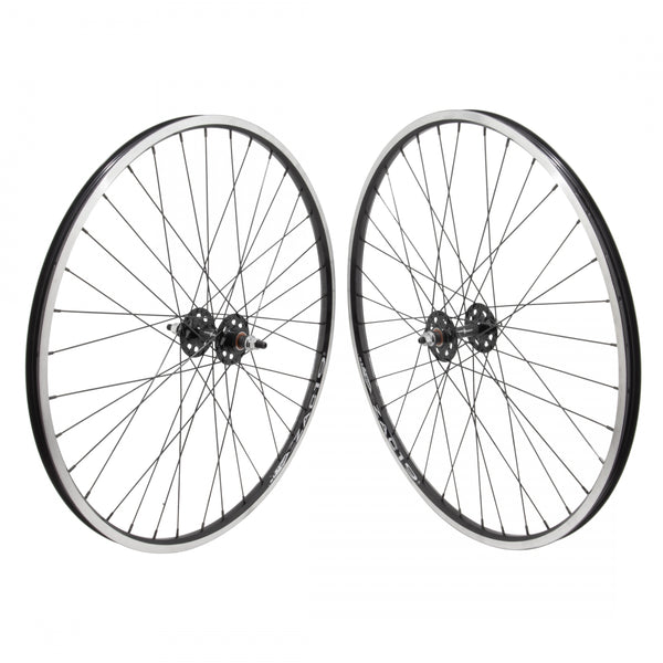 PAIR 650B 584x19 WEI ZAC19 BLACK MSW 36 ORIGIN 8 SS1101 FX/FW SEAL BLACK 120mm SAPIM LEADER 2.0 BLACK
