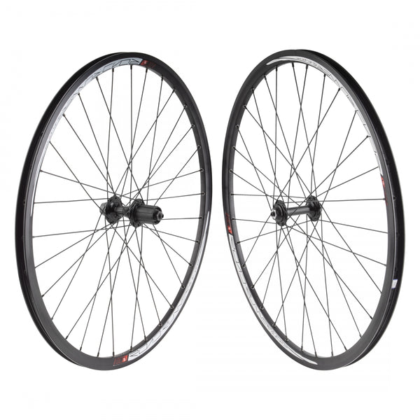 PAIR 650C 571x15 MACH1 ROAD RUNNER BLACK MSW 32 WHEEL MASTER RD1000 8-11sCAS QR BLACK 130mm SAPIM LEADER 2.0 BLACK (does not include spacer for 8-10 speed)